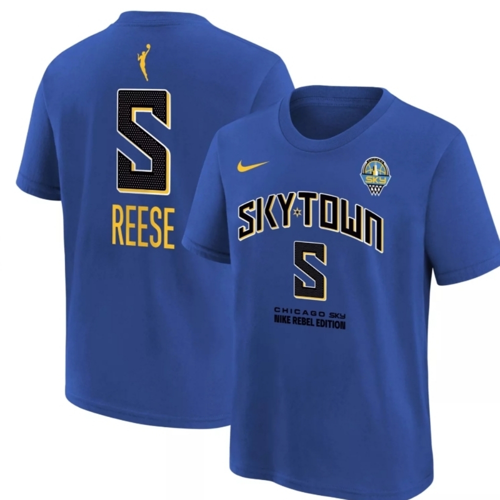 Nike Chicago Sky Reese Rebel Edition Basketball Jersey T Shirt Youth M 10/12